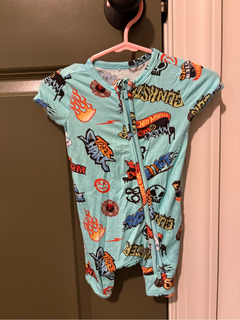 Posh Peanut Hot Wheels Romper